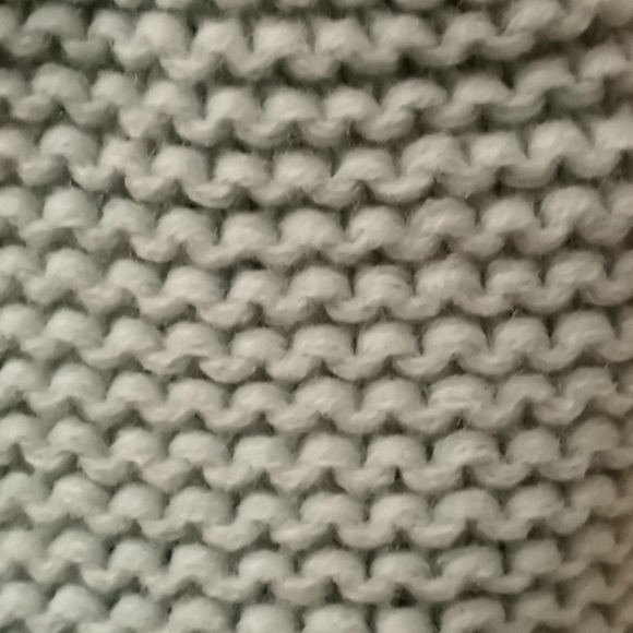 Rimmed Aqua Knitted Hat with Faux Fur Pompom… - Picture 8 of 16